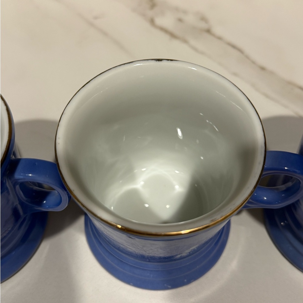 Vintage Currier & Ives Winter Theme Mugs Set (4) - Picture 4 of 7
